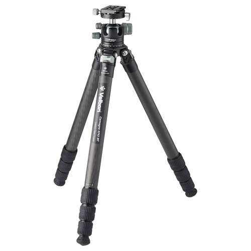 スリック ライトカーボンE53 （3段/自由雲台付き） カメラ用三脚 - 最