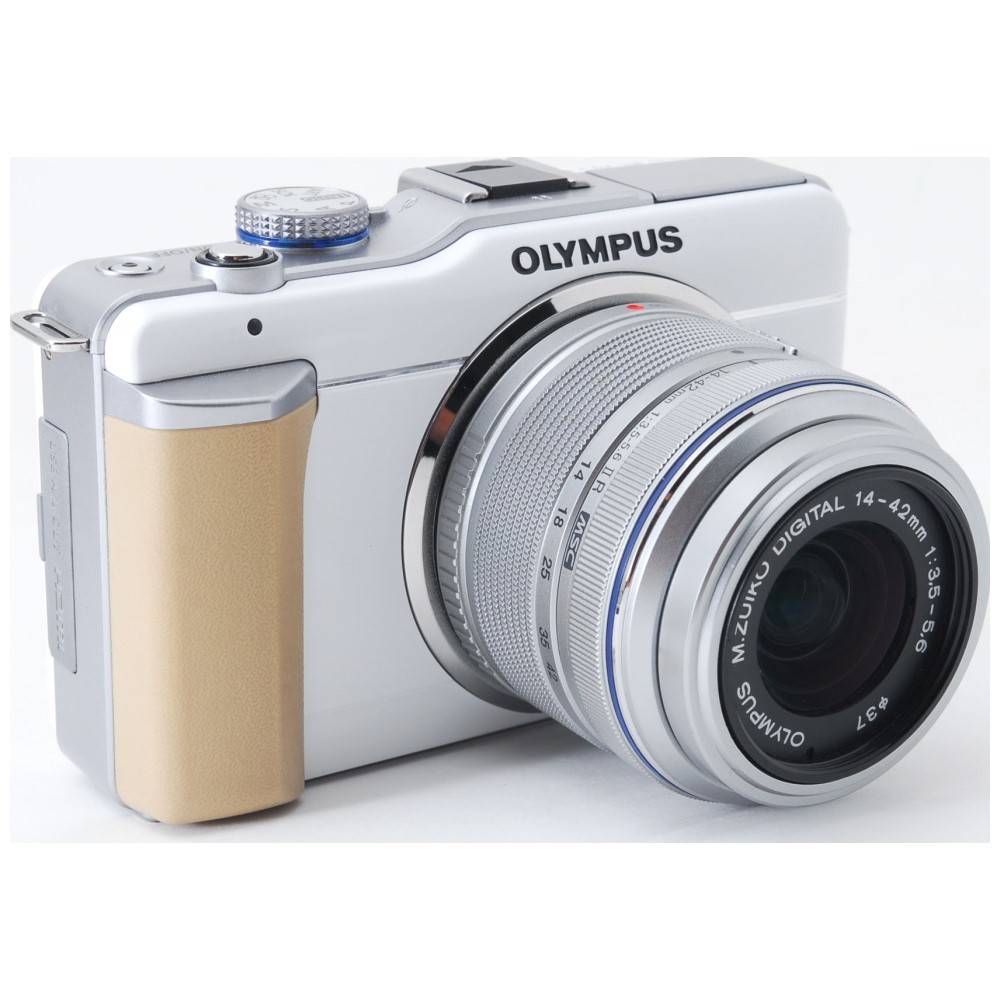 オリンパス オリンパスペン OLYMPUS PEN Lite EPL1 レンズキット（ホワイト） ミラーレス一眼カメラ 最安値・価格比較