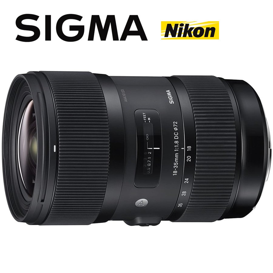 SIGMA シグマ 18-35mm F1.8 DC HSM Art キヤノンEF 交換レンズ - 最