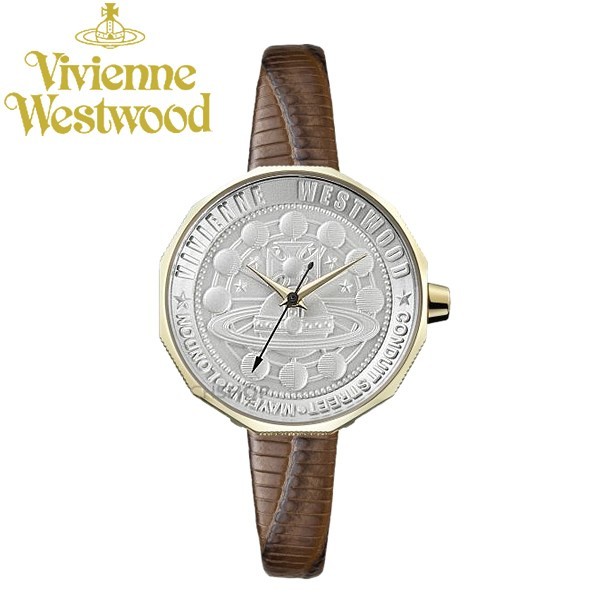 Vivienne Westwood エッジウェア VV171GDBR （GOLD/BROWN） レディースウォッチ - 最安値・価格比較