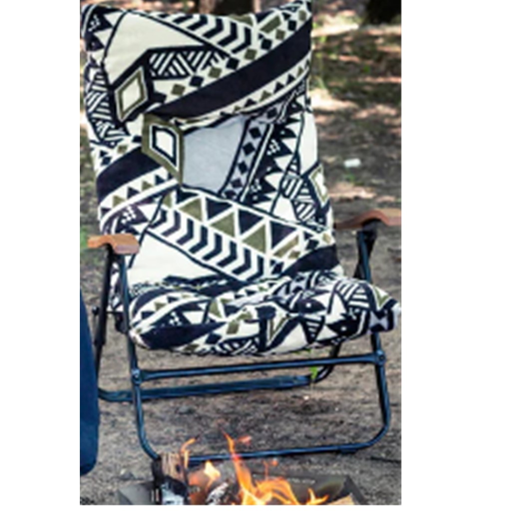 ハイランダー 難燃チェアカバー クライマックスローチェア用（中綿） N-0114 7001229（トライバル）の商品画像