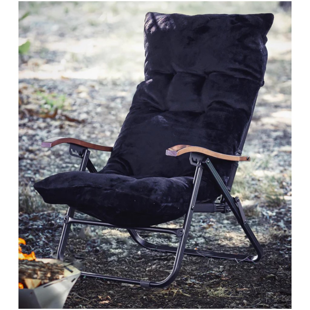 ハイランダー 難燃チェアカバー クライマックスローチェア用（中綿） N-0114 7001251（ブラック）の商品画像