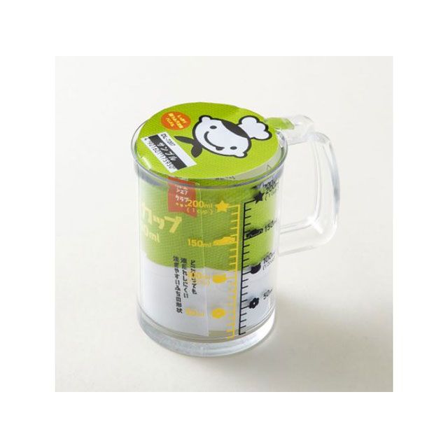 リトルシェフクラブ 計量カップ 200ml DL7207×1個の商品画像