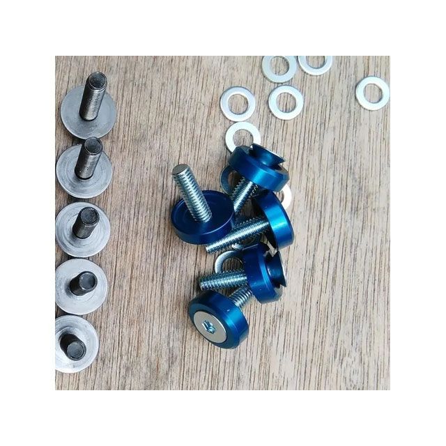  regular goods | atelier .... clutch springs retainer ( blue anodized aluminum ) kitamura bike 