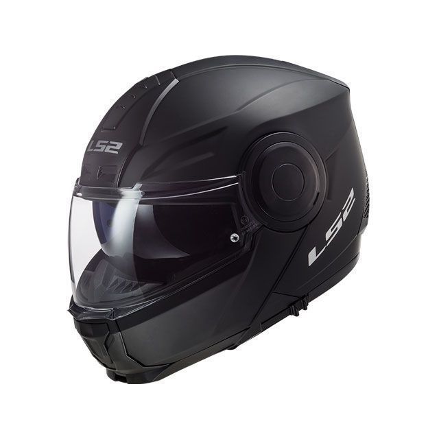 LS2 HELMETS SCOPE Mサイズ（57-58cm） マットブラック バイク用　システムヘルメットの商品画像