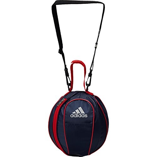 adidas ボールバッグ 1個入れ AKM20NVR （ネイビー/レッド） サッカー、フットサル バッグの商品画像