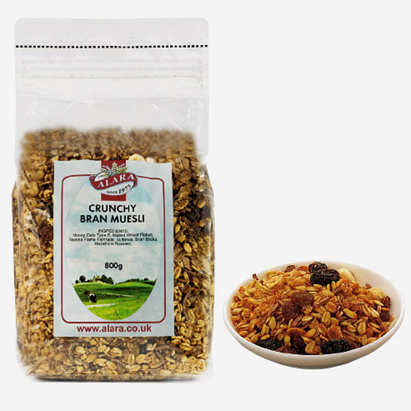 alala アララ クランチ ブラン ミューズリー 800g×1 シリアルの商品画像