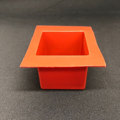  candle type mold Cube large single goods [ silicon candle mold type ]