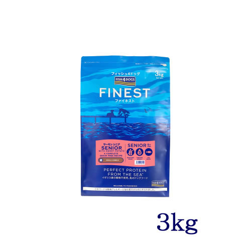 フィッシュ4 FISH4DOGS ファイネスト サーモン シニア 1.5kg×1セット
