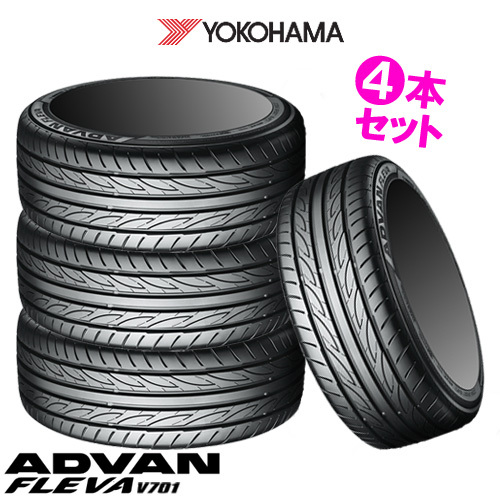 ヨコハマタイヤ ADVAN FLEVA V701 205/55R16 91W タイヤ×4本セット ADVAN 自動車　ラジアルタイヤ、夏タイヤの商品画像