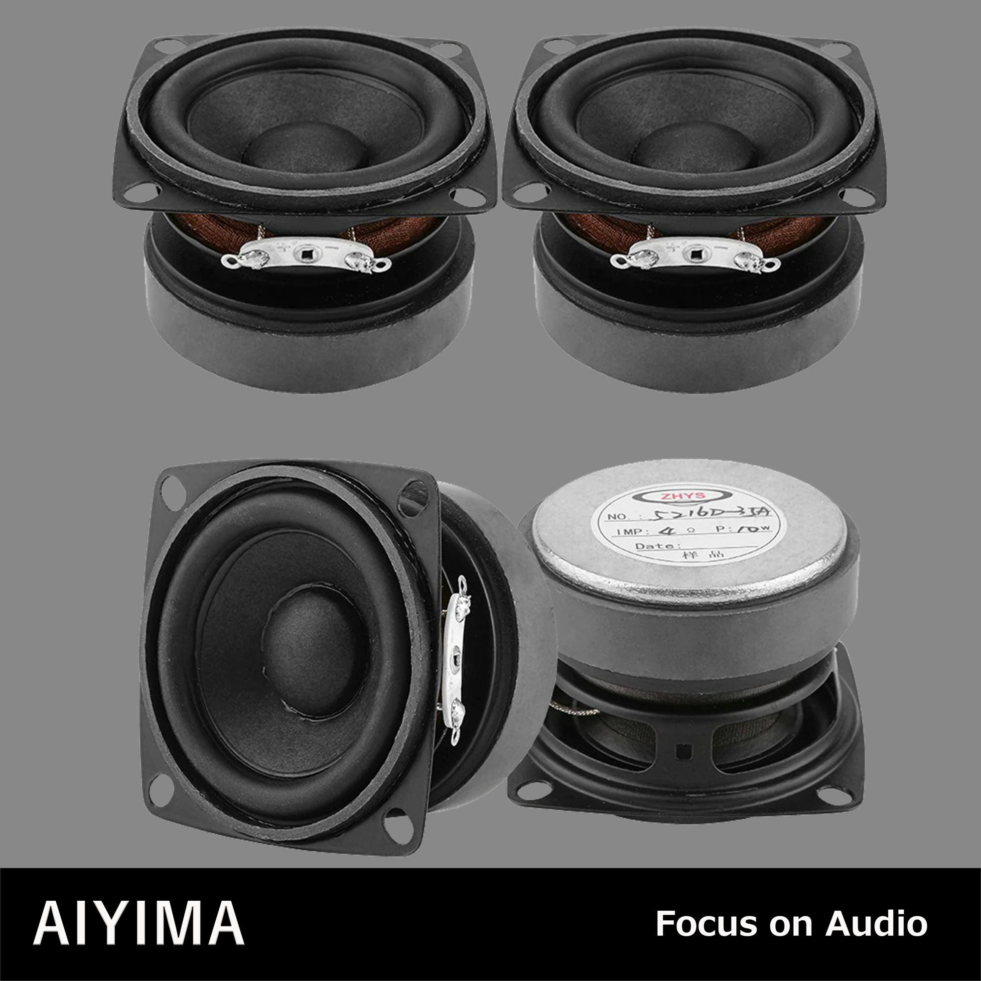 [ height sound quality 2 -inch 53mm] full range speaker unit two piece set original work DIY audio amplifier tv CA095