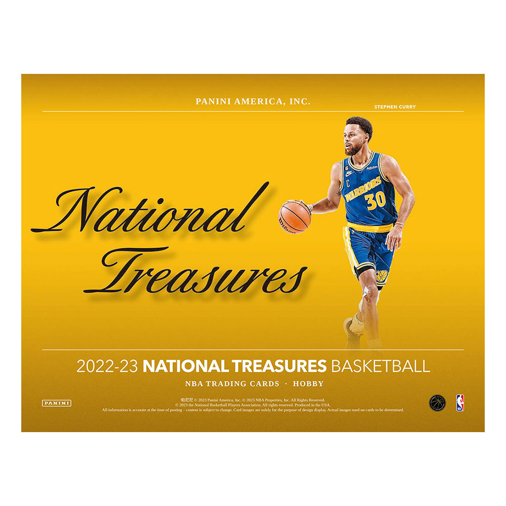 NBA 2022-23 Panini National Treasures Basketball 4-Box case