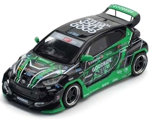 ポップレース Pandem GR Yaris - Motor Sports （1/64スケール ダイキャスト ABS PRE007） おもちゃのミニカーの商品画像