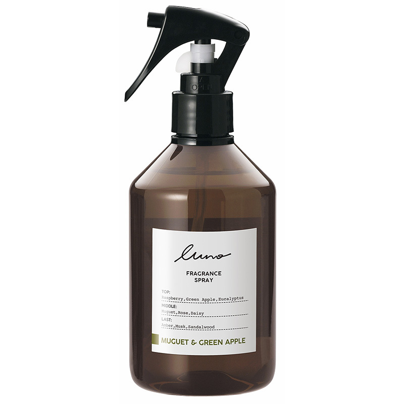 カーメイト カーメイト ルーノ フレグランススプレー ミュゲ＆グリーンアップル 300ml DH421 luno（カーメイト） 部屋用（芳香剤、消臭剤）の商品画像