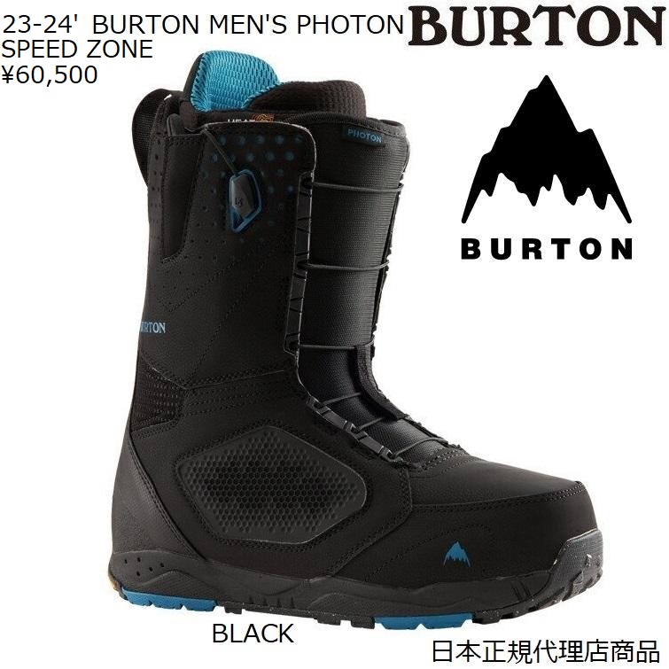 BURTON メンズ フォトン LTD スノーボードブーツ - ワイド W22JP-230051（Black） スノーボード ブーツの商品画像