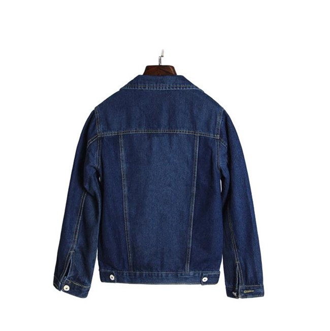 [ premium member ] Denim jacket G Jean lady's spring clothes denim jacket jacket coat outer woshu processing casual short Mother's Day 