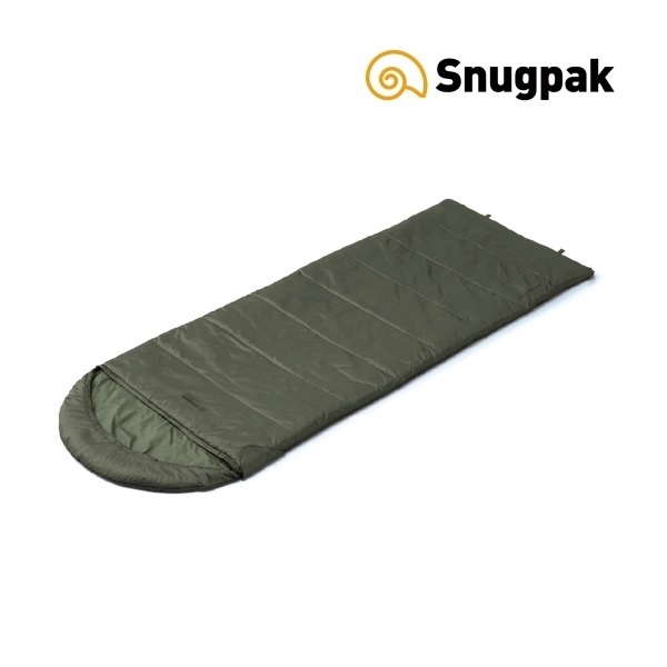 Snugpak スナグパック ノーチラス スクエア ライトハンド（オリーブ） アウトドア　封筒型寝袋の商品画像
