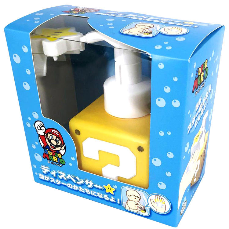 スーパーマリオ 泡タイプソープディスペンサー 500mlの商品画像