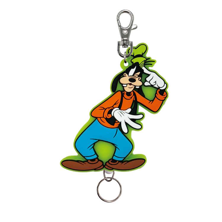 エスケイジャパン ディズニー ラバーリールキーホルダー（グーフィー）の商品画像