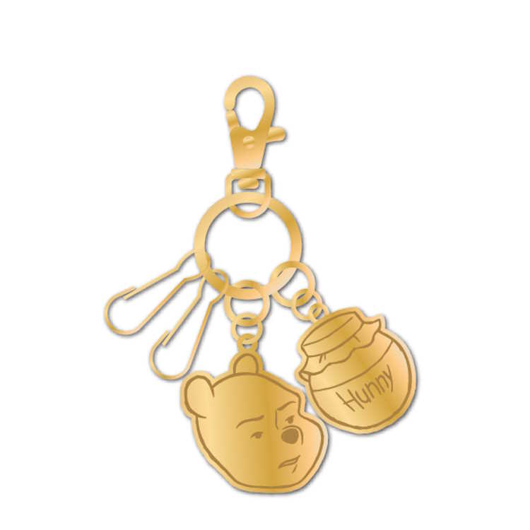 サンスター文具 キーチャーム くまのプーさん しかめ顔の商品画像