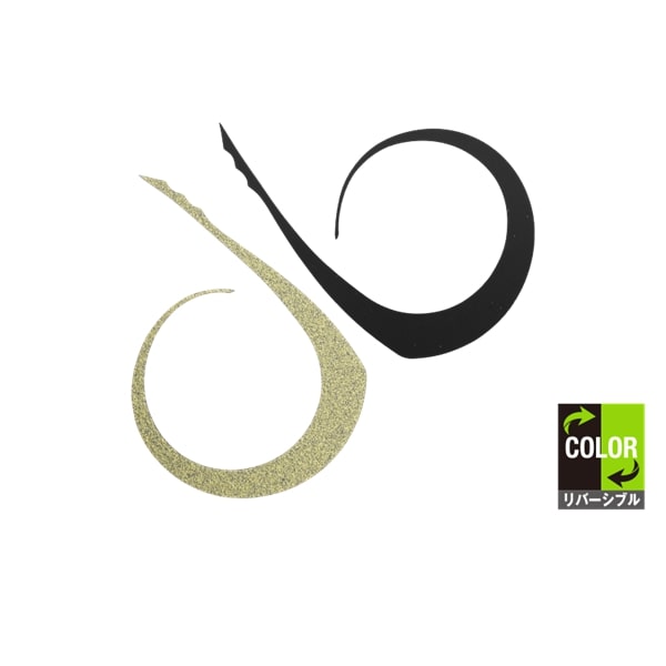 ビンビン玉カスタムネクタイ マスターカーリー ミディアム リバーシブルクロキンの商品画像