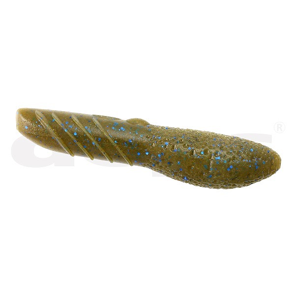 deps カバースキャット 3インチ #71 グリーンパンプキン/ブルーフレーク 釣り　ワームの商品画像