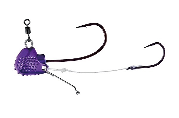 Gamakatsu 桜幻 鯛テンヤTG 10号 メタリックパープル 釣り仕掛け　テンヤの商品画像
