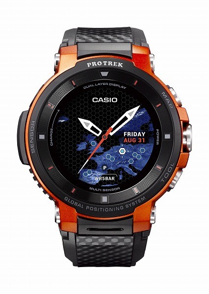 カシオ PRO TREK Smart WSD-F30 ブルー WSD-F30-BU スマートウォッチ