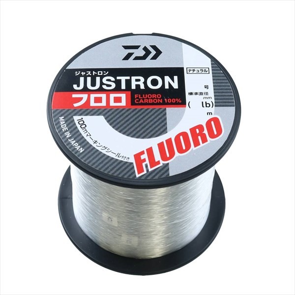 ジャストロン フロロ 300m 3号 / フロロカーボン ボビン巻き マーキングシール付き 釣り糸、ラインの商品画像