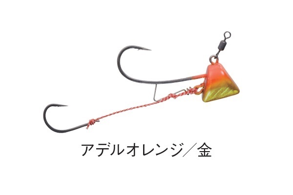 DAIWA（釣り） 紅牙タイカブラ TG SS＋エビロック 早掛 8号 アデル オレンジ/金 釣り仕掛け　テンヤの商品画像