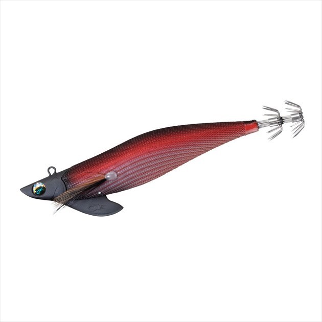 DAIWA（釣り） エメラルダス ボートII（ノーマルバージョン）3.5号 30g 夜光-ブラックヘッド/縞赤 エギ、餌木の商品画像