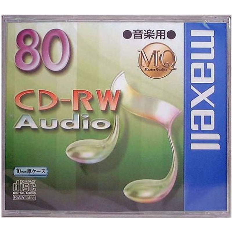 録音用CD-RW 1枚 CDRWA80MQ.1TPの商品画像