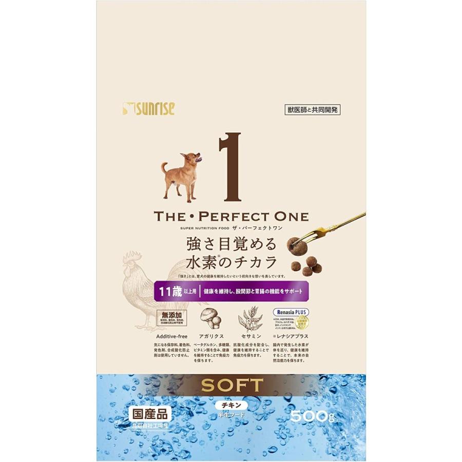 THE・PERFECT ONE ソフト チキン 11歳以上用 500g×1セットの商品画像