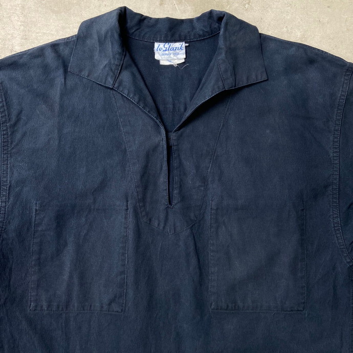 LE GLAZIK French Fisherman рубашка евро Work жакет мужской XL соответствует 