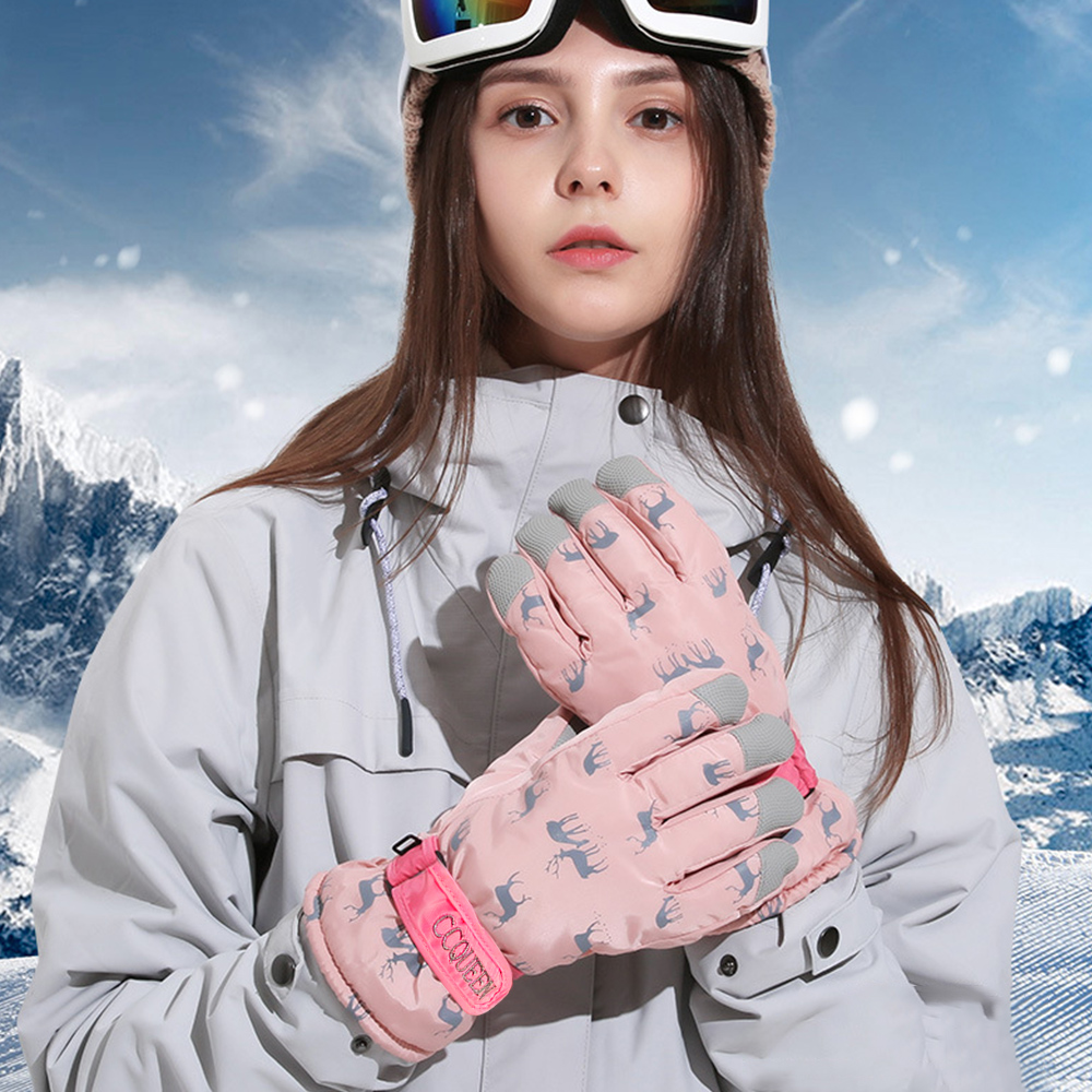  лыжи сноуборд перчатка перчатки мужской женский симпатичный заяц олень медведь снег цветок звезда сиденье защищающий от холода . способ winter спорт водонепроницаемый теплоизоляция ms-148