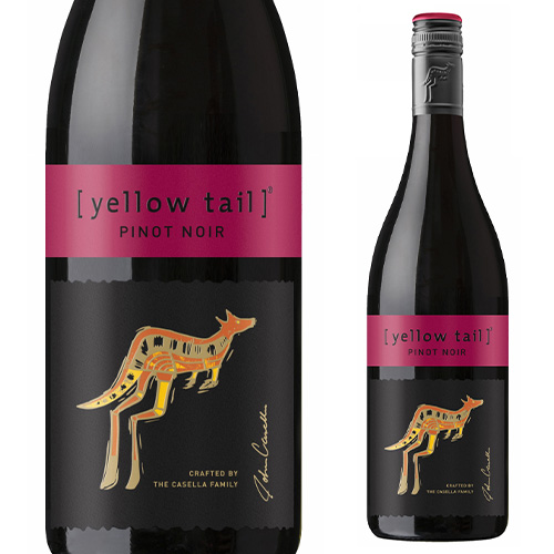 yellow tail イエローテイル ピノ・ノワール 750ml 瓶 ワイン 赤ワインの商品画像