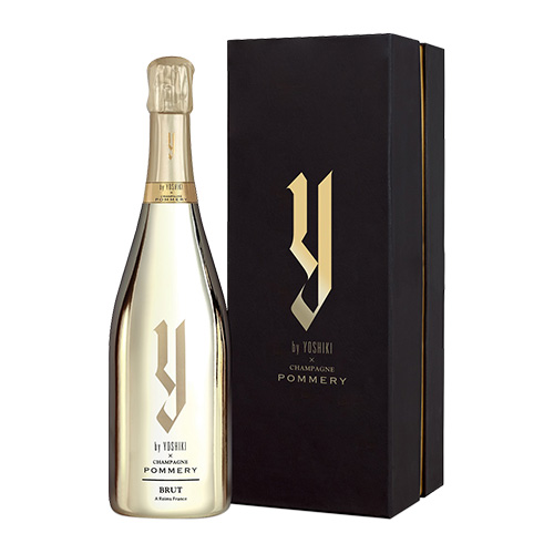 ポメリー・ブリュット Y by YOSHIKI × CHAMPAGNE POMMERY Brut NV