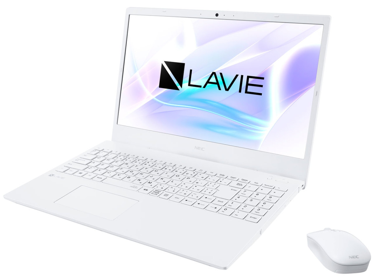 NEC LAVIE N15 N1555/CA パールホワイト ［PC-N1555CAW］ 2021年10月