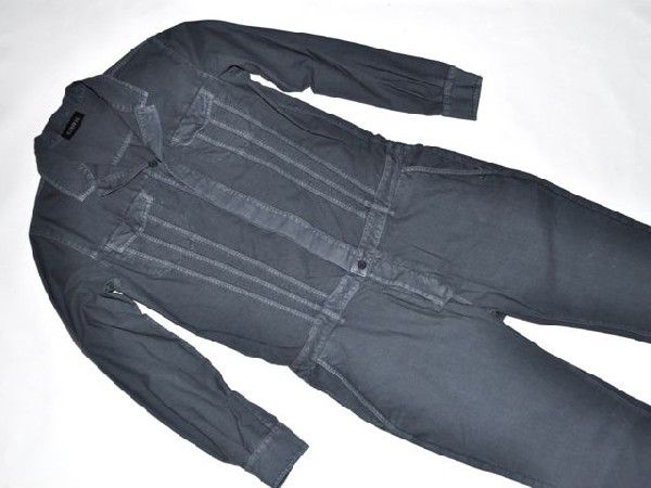 SUPERFINE( тончайший ) Boiler Suitboila-* костюм Black( оттенок черного ) *SALE 40%OFF