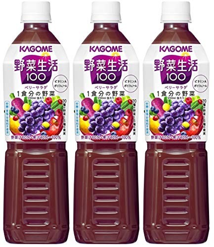 カゴメ カゴメ 野菜生活100 ベリーサラダ スマートpet 7ml 3本 ペットボトル 野菜生活100 野菜ジュース 最安値 価格比較 Yahoo ショッピング 口コミ 評判からも探せる