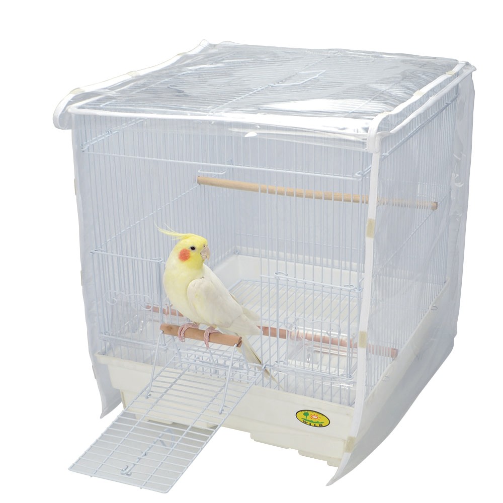  three . association bird cage 40 for (39×42×42cm) clear cage cover 
