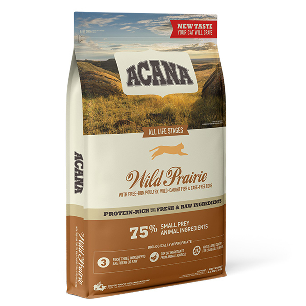 ACANA アカナ ワイルドプレイリーキャット 4.5kg×1個 猫用ドライフードの商品画像