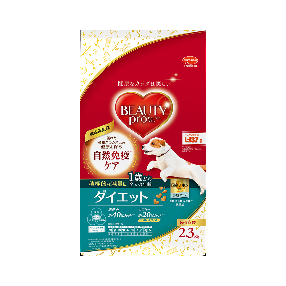 ビューティープロ ドッグ ダイエット 1歳から 2.3kg×1セット