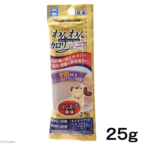 アース・ペット アース ハッピーヘルス わんわんカロリーシニア 筋肉・関節ケア（25g×1袋）×1個 ドッグフード 流動食の商品画像