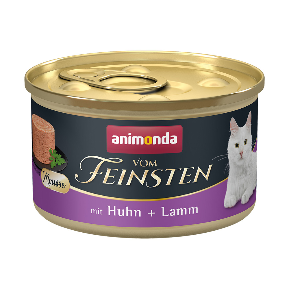 アニモンダ アニモンダ フォムファインステン ムース 鶏・子羊 85g×1缶 猫缶、ウエットフードの商品画像