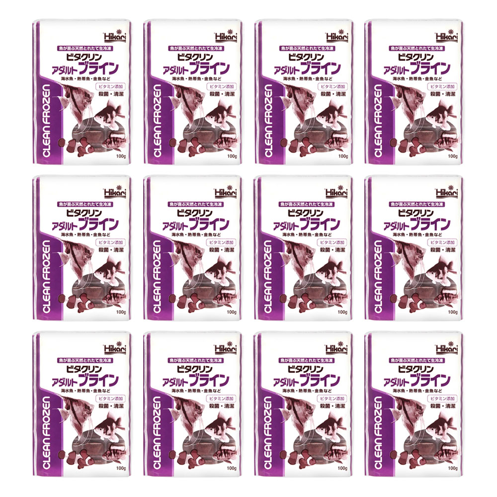 キョーリン ビタクリンアダルトブライン 100g 12枚の商品画像