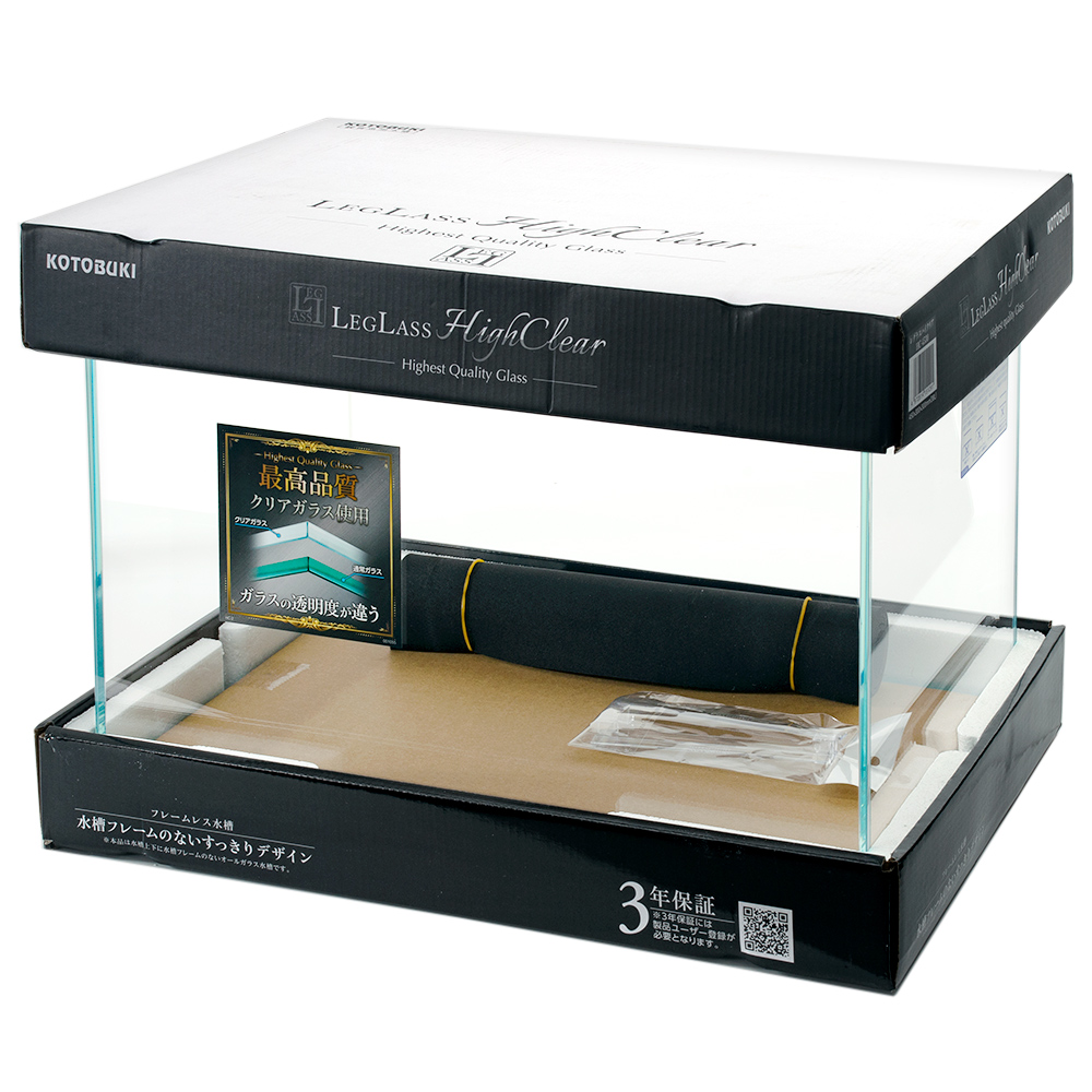 ジェックス マリーナ ガラス水槽 90cmスリム（MR-13Bi）ブラック