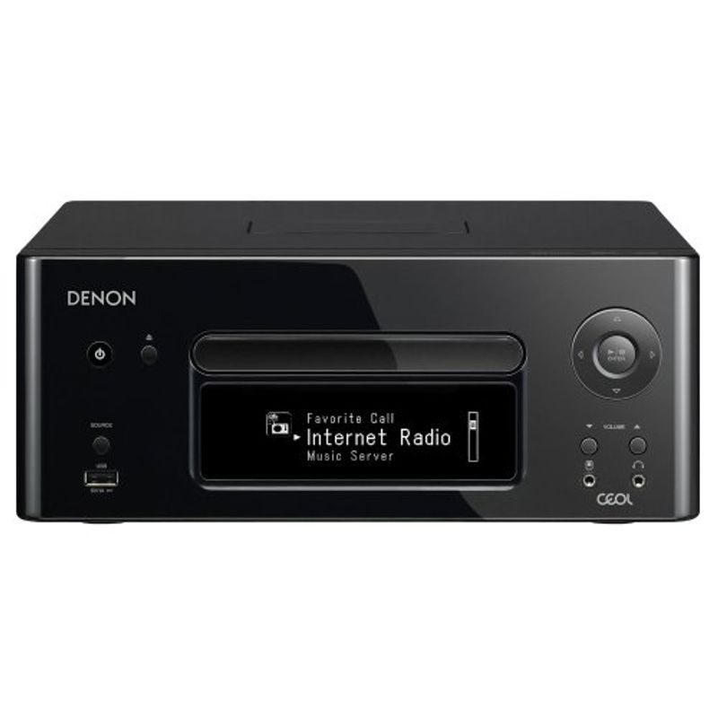 DENON Nシリーズ ネットワークCDレシーバー RCD-N8-K ブラック ミニコンポ