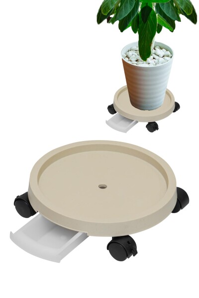 ottostyle.jp plant pot saucer planter tray with casters . stopper attaching drainage tray attaching pot plate 