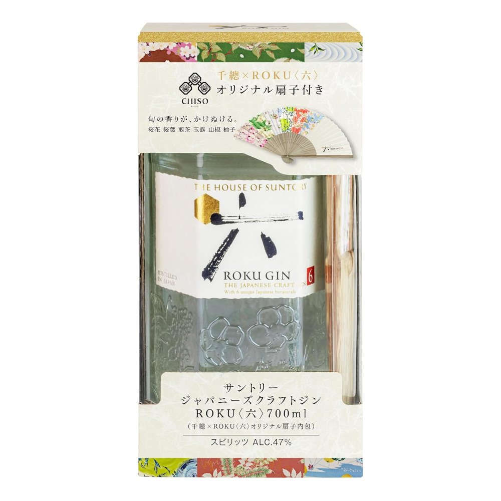 サントリー ジャパニーズクラフトジン ROKU 700mlびん×1本の商品画像